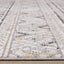 Evora Grey Cream Blue Yellow Pink Tribal Inspired Plush Rug by Kalora Interiors