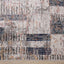 Evora Cream Grey Blue Pink Yellow Distressed Geometric Rug by Kalora Interiors