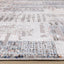 Evora Cream Grey Blue Pink Yellow Distressed Geometric Rug by Kalora Interiors