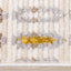 Calabar Cream Yellow Grey Bold Southwestern Rug by Kalora Interiors