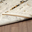Panache PAN-5075A-CRYE Soft Powerloomed Cream Yellow Anthracite Area Rug By Viana Inc