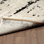 Panache PAN-5075D-CRAN Soft Powerloomed Cream Anthracite Area Rug By Viana Inc
