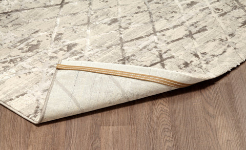 Panache PAN-6165-GRY Soft Powerloomed Grey Area Rug By Viana Inc