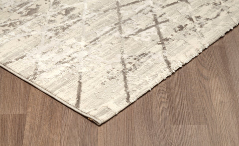 Panache PAN-6165-GRY Soft Powerloomed Grey Area Rug By Viana Inc