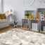 Panache PAN-6188B-GRY Soft Powerloomed Grey Area Rug By Viana Inc