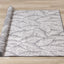 Bristol Grey White Leaf Pattern Indoor/Outdoor Reversible Rug by Kalora Interiors