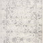 Safi Cream Grey Traditional Border Rug by Kalora Interiors