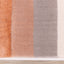 Belle Pink Grey Cream Multi-Geometric Pattern Plush Rug by Kalora Interiors