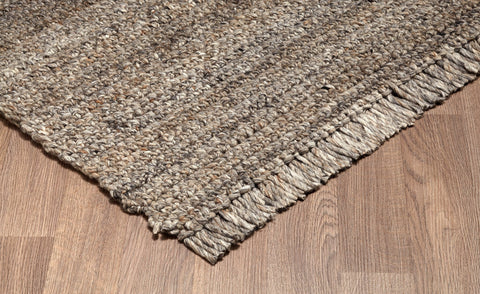 Vlora VLO-CHARCOAL Hand Woven Pet Yarn Stone Area Rug By Viana Inc