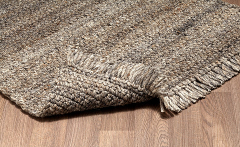 Vlora VLO-CHARCOAL Hand Woven Pet Yarn Stone Area Rug By Viana Inc
