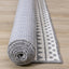 Lawson Cream Grey Southwest Inspired Machine Washable Foldable Rug by Kalora Interiors
