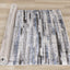 Darcy Cream Grey Blue Sparkling Striped Rug by Kalora Interiors