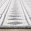 Lawson Cream Grey Southwest Inspired Machine Washable Foldable Rug by Kalora Interiors