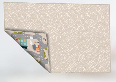 Yokina YOK-56-CITY City Reversible Waterproof Baby Playmat By Viana Inc