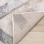 Folio Cream Grey Blue Pink Yellow Distressed Carved Chevron Rug by Kalora Interiors